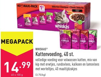 ALDI Kattenvoeding 40 st aanbieding