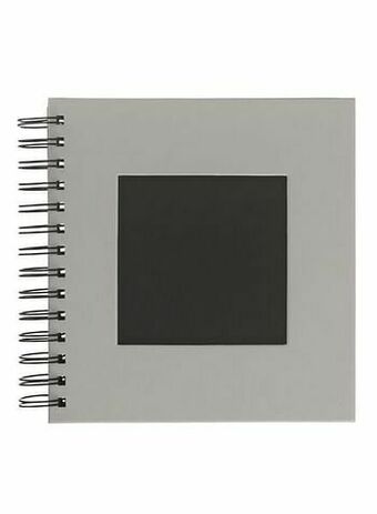 HEMA HEMA Fotoalbum Met Venster 19x18 Grijs aanbieding