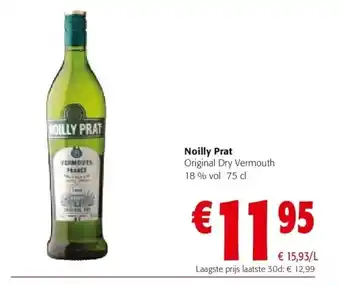 Noilly prat original dry vermouth 18 % vol 75 cl