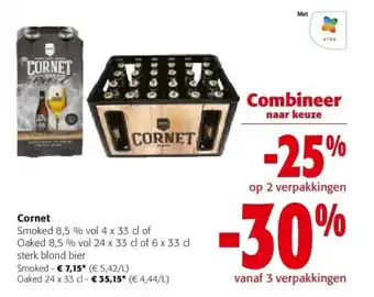 Cornet smoked 8,5 % vol 4 x 33 cl