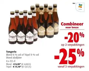 Colruyt Tongerlo blond 6 % vol aanbieding