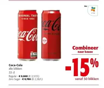Colruyt Coca-cola regular aanbieding