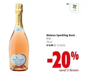 Colruyt Mateus sparkling rosé brut 75 cl aanbieding