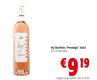 Colruyt By barthès 'prestige' 2022 aanbieding