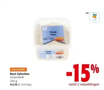 Colruyt Boni selection tonijnsalade 200 g aanbieding