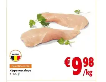 Colruyt Kippenescalope aanbieding