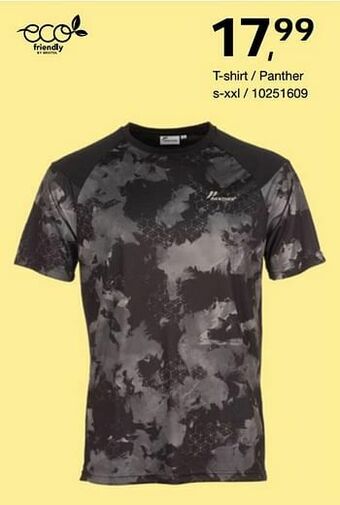 Bristol T-shirt - panther aanbieding