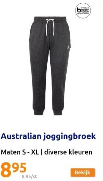 Action Australian joggingbroek aanbieding