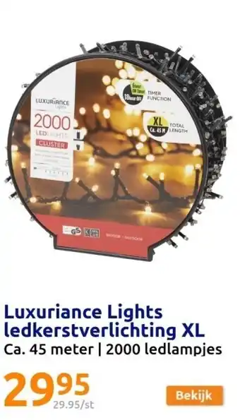 Luxuriance lights ledkerstverlichting xl