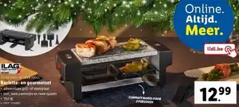 Lidl Raclette- en gourmetset aanbieding