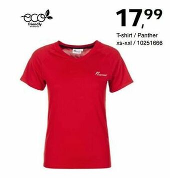 Bristol T-shirt - panther aanbieding