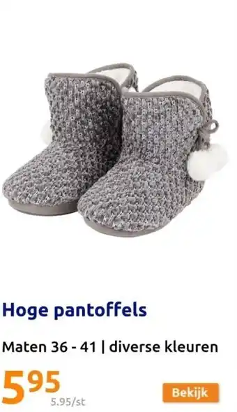 Hoge pantoffels