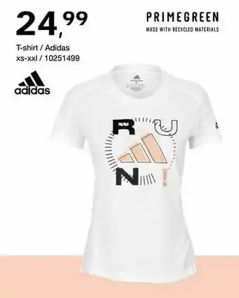 Bristol T-shirt - adidas aanbieding