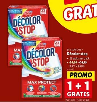 Lidl Décolor stop aanbieding