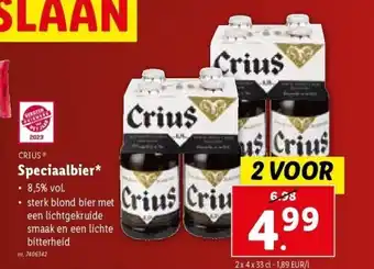 Lidl Speciaalbier aanbieding
