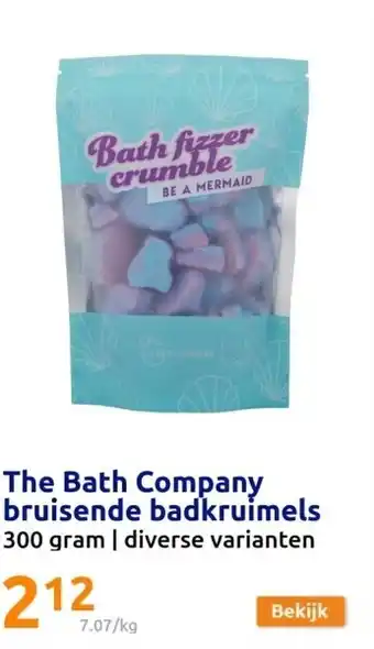 Action The bath company bruisende badkruimels aanbieding
