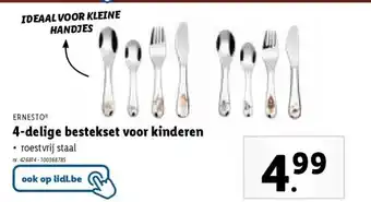 4-delige bestekset voor kinderen
