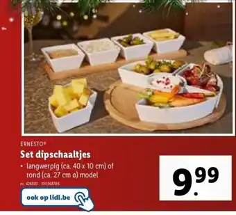 Lidl Set dipschaaltjes aanbieding