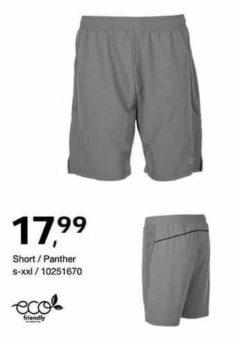 Bristol Short - panther aanbieding