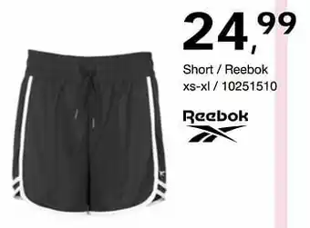 Bristol Short - reebok aanbieding