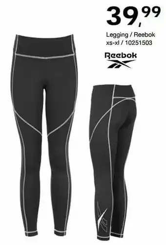Bristol Legging - reebok aanbieding