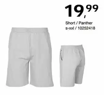 Bristol Short - panther aanbieding
