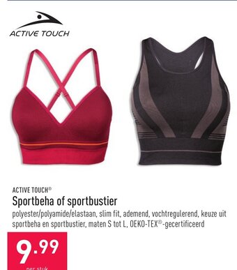 Sportbeha of Sportbustier