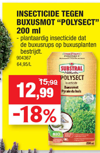 Hubo Insecticide Tegen buxusmot Polysect aanbieding