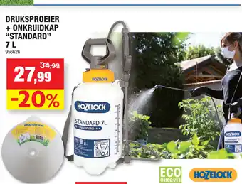Druksproeir + Onkruidkap Standard