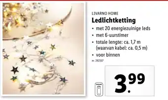 Lidl Ledlichtketting aanbieding