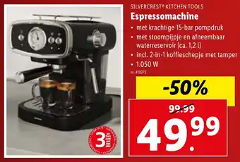 Lidl Espressomachine aanbieding
