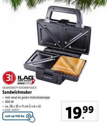 Lidl Sandwichmaker aanbieding