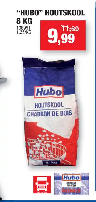 Hubo Hubo Houtskool 8 Kg aanbieding