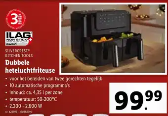Dubbele heteluchtfriteuse