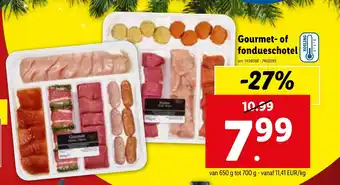 Gourmet- of fondueschotel