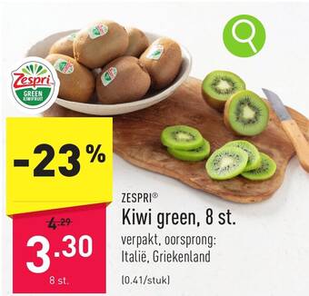 ALDI Kiwi green, 8 st. aanbieding