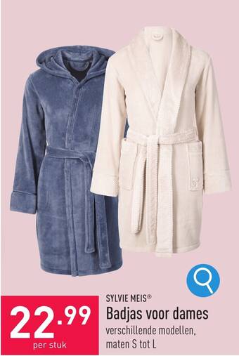 ALDI Badjas voor dames aanbieding