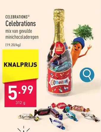 ALDI Celebrations 312 g aanbieding