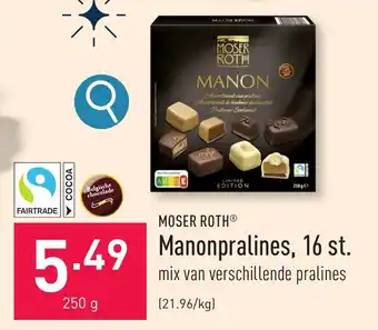 Manonpralines, 16 st. 250 g