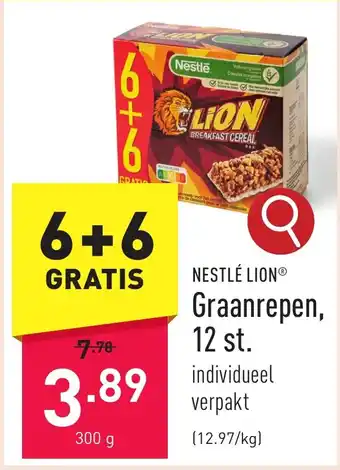 ALDI Graanrepen, 12 st. 300 g aanbieding