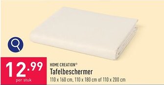 ALDI HOME CREATION Tafelbeschermer aanbieding