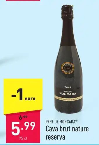 Cava brut nature reserva 75 cl
