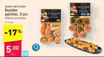 ALDI Bouchées apéritives, 12 pcs aanbieding