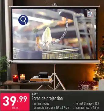 Écran de projection