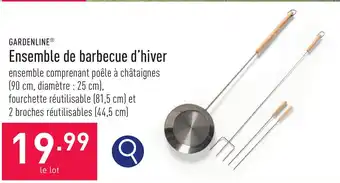 ALDI Ensemble de barbecue d'hiver aanbieding