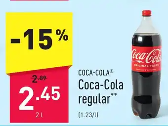 Coca-Cola regular 2 l