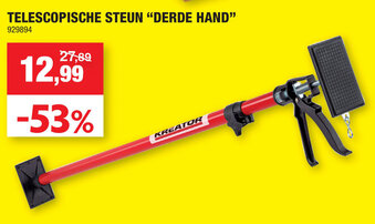 Telescopische Steun Derde hand
