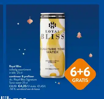 OKay Royal bliss volledig assortiment in blik 25 cl aanbieding