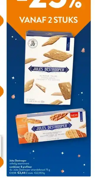 Jules destrooper volledig assortiment