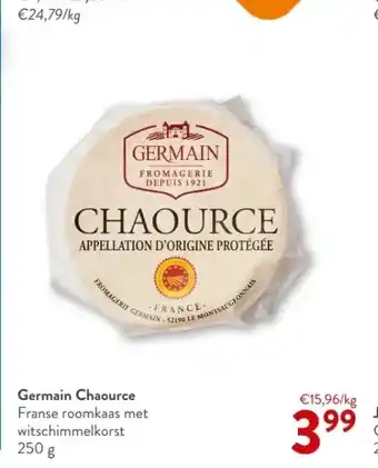 OKay Germain chaource franse roomkaas met witschimmelkorst 250 g aanbieding